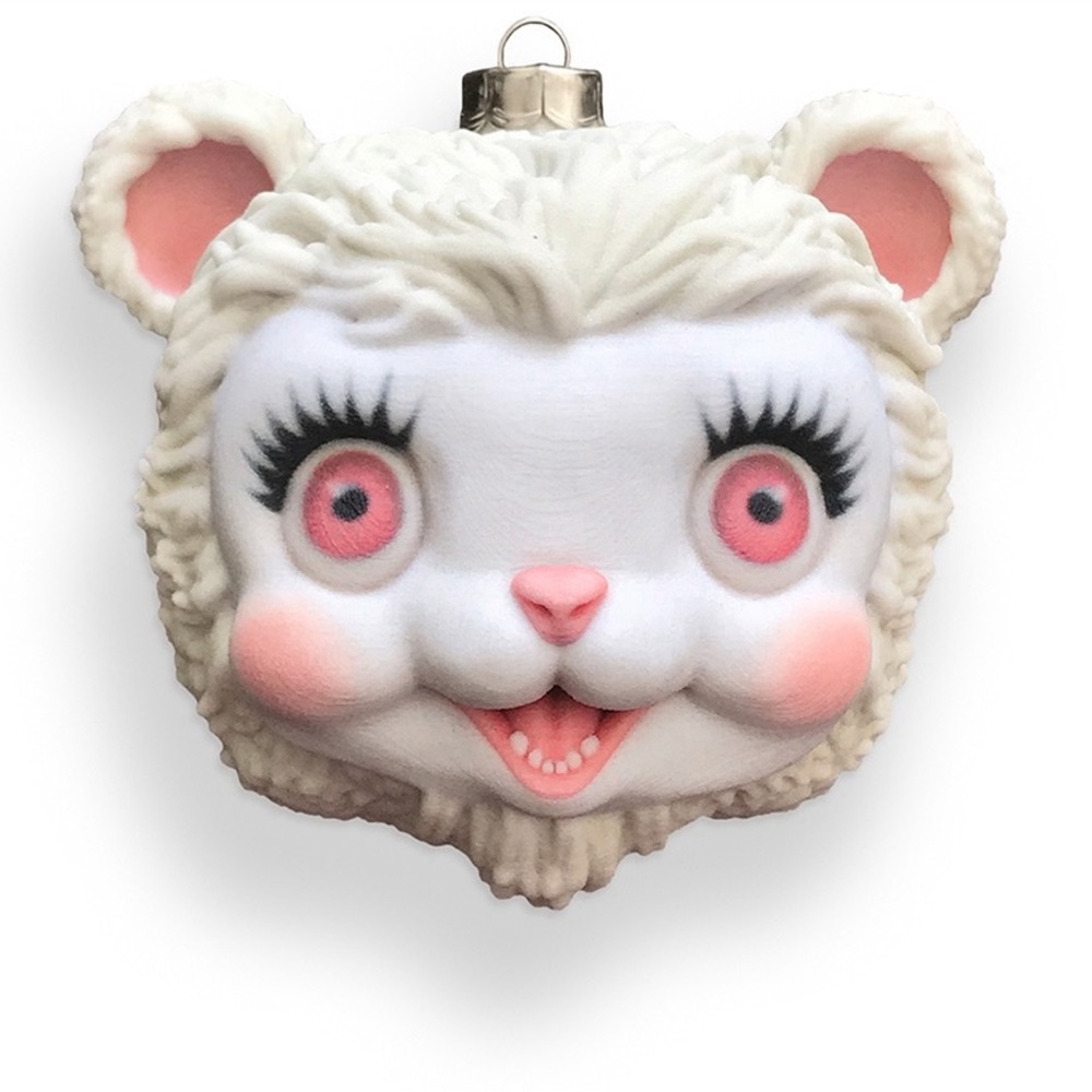 Mark Ryden Snow Yak Porterhouse 2017 Ornament 120/250 New Never Opened. NWT - Picture 2 of 15
